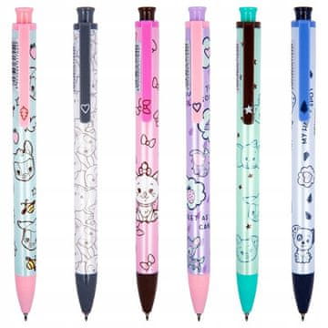 shumee BAMBI DISNEY GEL PEN ŠOLA PISARNA AVTOMATSKI 1 KOS MIX mix