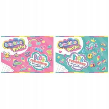shumee Risalni blok A4, BAMBINO PASTEL 20 listov bel