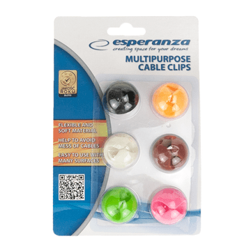 shumee EBA101M ORGANIZATOR DRŽALO ZA KABLE 6 KOSOV ESPERANZA LEPILNI