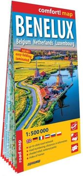 shumee comfort!zemljevid Beneluks. Belgija, Nizozemska, Luksemburg