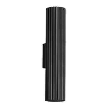 Sollux STENSKA SVETILKA Z OGLJIKOM 2 GU10 ČRNEGA ALUMINIJUMA SOLLUX SL.1577