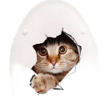 Gadget Master Stenska nalepka 3D maček