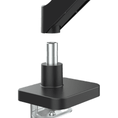 Cabletech Cabletech UDT16-012 nastavljiv namizni nosilec za monitorje 17"-32"