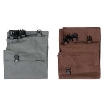 shumee Vrečka za perilo za hotelski voziček 2-prekatna Mega-M (MTP006698) modra N