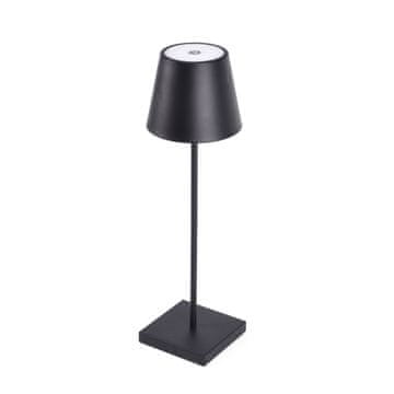 shumee Brezžična LED namizna svetilka - IP54 Dom in vrt Črna nočna zatemnilna svetilka