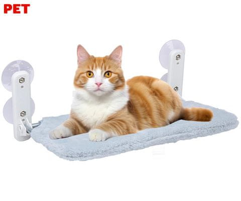 Pet Comfort viseča mreža za mačke siva