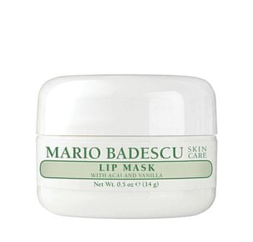 Mario Badescu Nočna maska za ustnice (maska za ustnice z acaijem in vanilijo) 14 ml