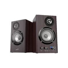 Genius SP-HF1812BT 50 W Bluetooth 2.0 računalniški zvočniki z temnim lesenim ohišjem 3,5 jack (31730055401)