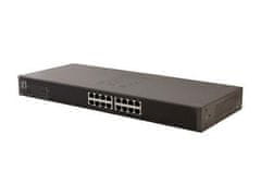 Level One 16-port FSW-1650 switch rackmount