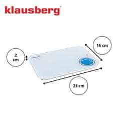 KLAUSBERG ELEKTRONSKA KUHINJSKA TEHTNICA 5 kg KLAUSBERG KB-7938 Bluetooth
