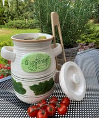 Alpenburg KERAMIČNI KOZAREC ZA KUMARICE 2L + JEZIK