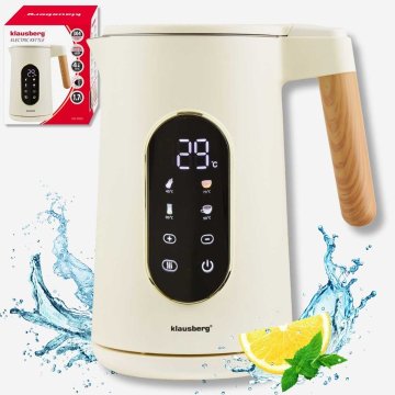 KLAUSBERG ELEKTRIČNI GRELNIK VODE 1,7 L KLAUSBERG KB-9005 REGULACIJA TEMPERATURE