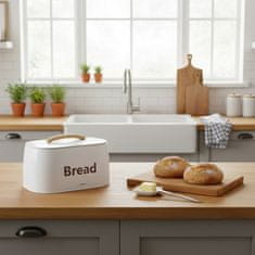 KINGHoff JEKLENA POSODA ZA KRUH KINGHOFF KH-1947 BELA