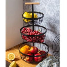 BRUNBESTE 3-nadstropno stojalo za sadje 3437