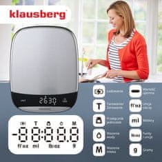 KLAUSBERG ELEKTRONSKA KUHINJSKA TEHTNICA 10 kg KLAUSBERG KB-7936
