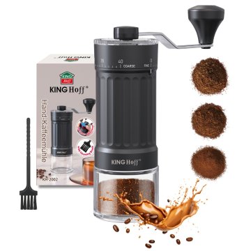 KINGHoff KINGHOFF KH-2002 ROČNI MLINČEK ZA KAVO Z NASTAVITVIJO