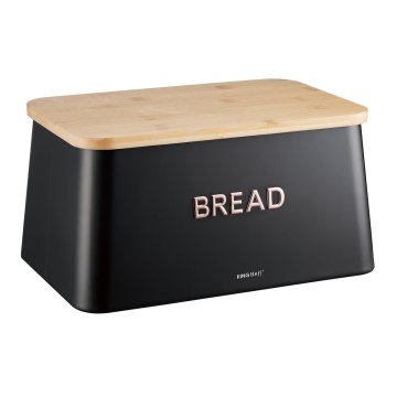 KINGHoff KINGHOFF KH-1948 JEKLENA ŠKATLA ZA KRUH Z DESKO ZA REZANJE