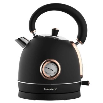 KLAUSBERG ELEKTRIČNI GRELNIK VODE 1,8 L S TERMOMETROM KLAUSBERG KB-7905 RETRO