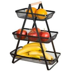 BRUNBESTE KROŽNIK S KOŠARO S SADJEM NA VEČVRSTIH 3434