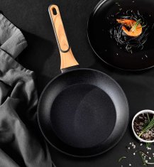 Bergner VEČPLOŠČANA PONVA 24 cm BERGNER BG-56031 OGLJE