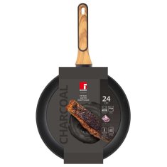 Bergner VEČPLOŠČANA PONVA 24 cm BERGNER BG-56031 OGLJE