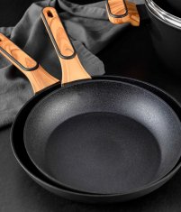 Bergner VEČPLOŠČANA PONVA 24 cm BERGNER BG-56031 OGLJE