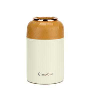 EliteHoff 500 ml termos za večerjo s skledo in zložljivo žlico E-8250
