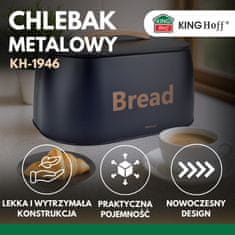 KINGHoff JEKLENA POSODA ZA KRUH KINGHOFF KH-1946