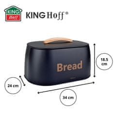 KINGHoff JEKLENA POSODA ZA KRUH KINGHOFF KH-1946