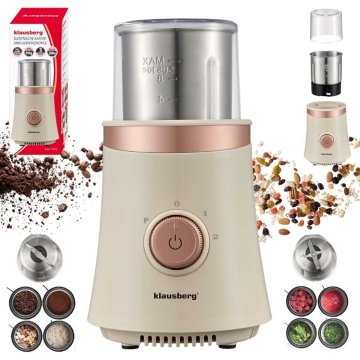 KLAUSBERG KLAUSBERG KB-7993 ELEKTRIČNI MLINČEK ZA KAVO, ZAČIMBE IN SADJE