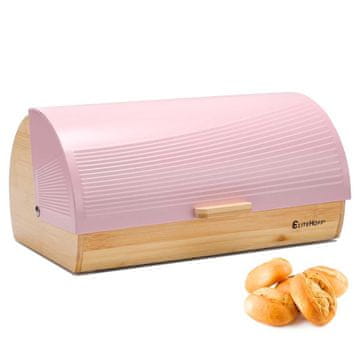 EliteHoff BAMBUSOVA ŠKATLA ZA KRUH POSODA ZA KRUH E-6082 VALENTINO