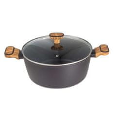Bergner BERGNER BG-56038 VEČPLASTENI LONEC NA OGLJE 28 cm S POKROVOM