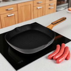 Bergner PONEV ZA ŽAR MULTICLAD 28cm BERGNER BG-56041 OGLJE