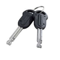 Kryptonite KryptoLok Mini-7 Color Series – U-ključavnica za kolo (12,7 mm), bela
