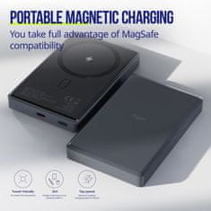 Allity APB-300 powerbank polnilna baterija, 10.000mAh, 20W, Quick Charge, siva