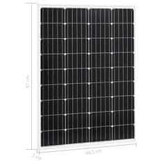 Vidaxl Solarni paneli Aluminij