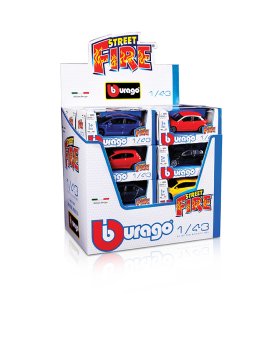 Burago B 1:43 STREET FIRE avto 8-11 cm kovinski