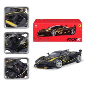 BBurago - SIGNATURE SERIES, Ferrari FXX K, črna, 1:18