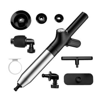 Wiltec Tlačni čistilec za čiščenje odtočnih cevi inox odmaševalec odtokov 8bar