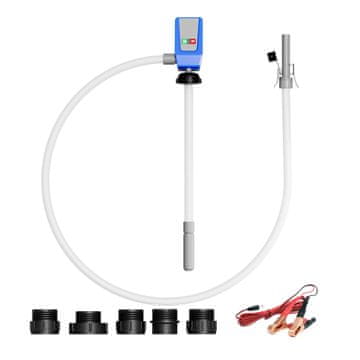 Wiltec 12V prenosna baterijska samosesalna črpalka za gorivo 12 L/min