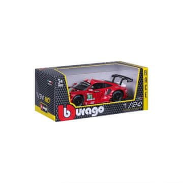 BBurago - RACE, Porsche 911 RSR, rdeča, 1:24