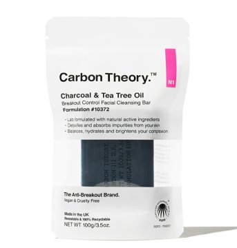 Carbon Theory Olje oglja in čajevca za čiščenje obraza (milo za čiščenje obraza) 100 g