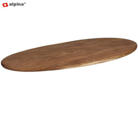 Alpina XXL ovalna lesena deska