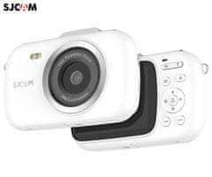 SJCAM ZV100 digitalni fotoaparat, 5K Ultra HD+, 80MP, mikrofon, zvočnik, beli