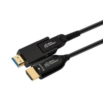 MicroConnect High Speed Optic HDMI 2.0 A-D Kabel 20m Premium optični, aktiven