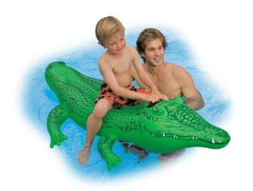 Intex Napihljiv krokodilji naskočnik 168 x 86 cm