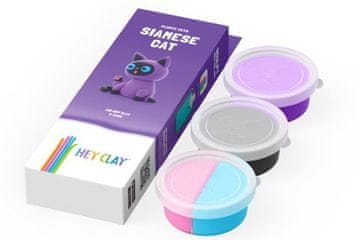 Ustvarjalni set HEY CLAY - Siamska mačka