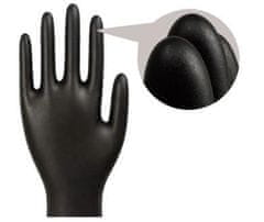Nitril rokavice / črne / S / 100kos