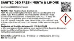 Sanitec Osvežilec zraka beli mošus / 750ml