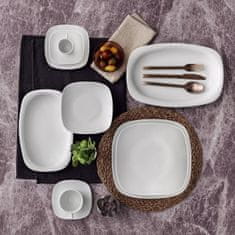 Güral Porselen Mimoza globoki krožnik / 21cm / 12 kos